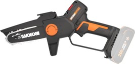 Worx 20V Cordless 5&quot; Pruning Saw, Brushless Mini Chainsaw Cordless,, Too... - £121.97 GBP