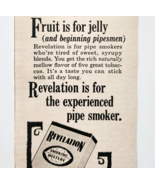 1966 Revelation Pipe Tobacco Advertisement Vintage Smoking Mixture DWF28 - €17,27 EUR