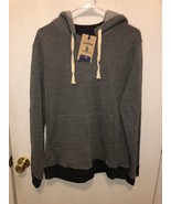 NWT Chubbies Mens Small The Schwoodie Hoodie Gray Pullover Sweatshirt - $24.74