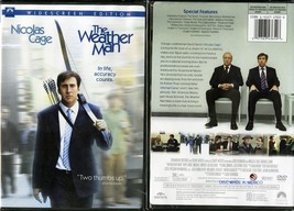 Weatherman Ws Dvd Hope Davis Nicolas Cage Michael Caine Paramount Video New - £5.46 GBP