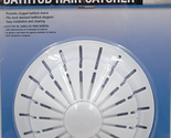 DANCO Universal Bathroom Bathtub Suction Cup Hair Catcher Strainer and S... - £6.41 GBP