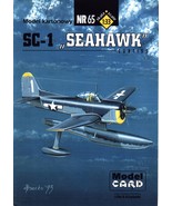 Paper craft - SC-1 Seahawk Curtiss **FREE SHIPPING** - $3.94 CAD