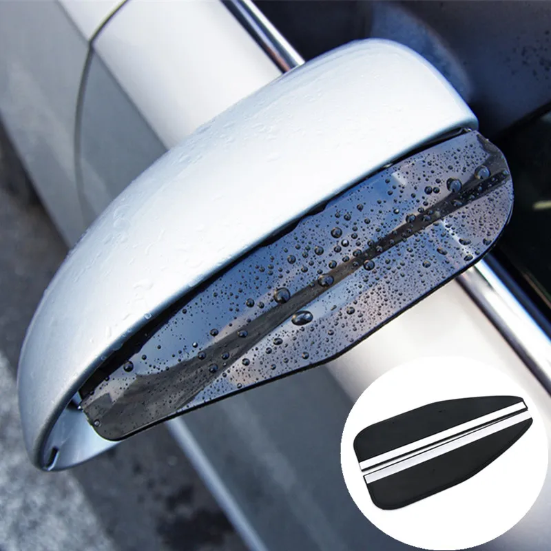 2Pcs Car Rearview Mirror Rain Blades Anti Eyebrow Water Proof For      Mazda - $87.44