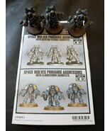 Lotto Di 3 Spazio Lupi Primaris Aggressors Dipinto Games Workshop Warham... - $1,145.69 MXN