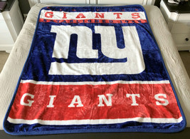 New York Giants Northwest Blanket Red White Blue 78" x 60" - $24.74