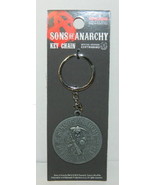 Sons of Anarchy TV Series Moto Club Logo Metal Key Chain NEW UNUSED - $6.89