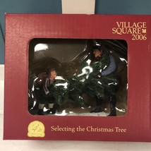 Mervyn’s Village Square 2006 SELECTING THE CHRISTMAS TREE 1539 holiday d... - £20.89 GBP