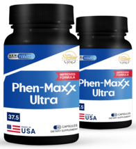 2 Pack Phen-Maxx Ultra, ayuda a la pérdida de peso-60 Cápsulas x2 - $67.31