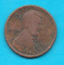 1917 Lincoln Wheat Penny - Circulated - About Good - $0.01