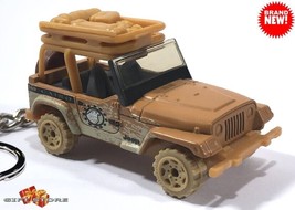  Rare Keychain Desert Sand Jeep Wrangler 4X4 Custom Ltd Edition Great Gift - $48.98