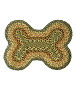 Dog Bone Braided Rug/Mat - 25 inch Long - $28.00