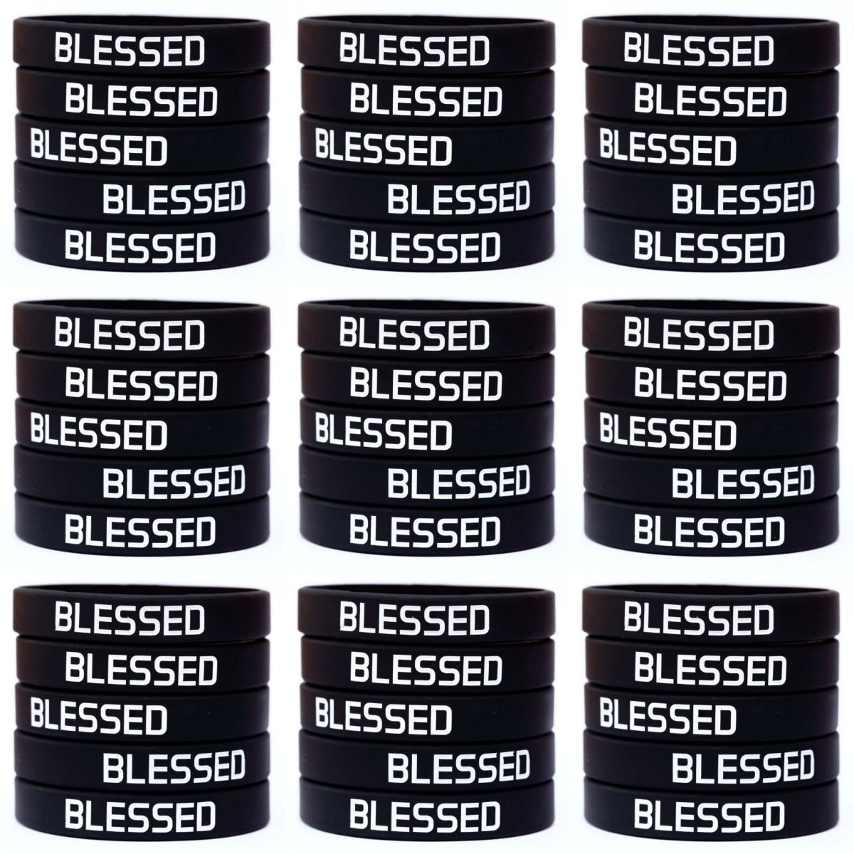 Fifty Blessed Wristband Bracelets - $48.39