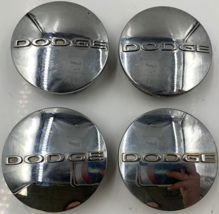 Dodge Rim Wheel Center Cap Set of 4 Chrome 2-3/8 inch OEM B01B13041 - $53.99