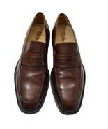 Cole Haan Collection Men 9.5M Shoes Brown Penny Loafers C02992 Made In I... - $118.75