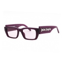 Palm Angels PERI002 PALM 3737 Purple/Purple 53-19-145 Sunglasses New Aut... - $246.41