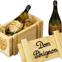 Luxury Champagne Gift Crate World-famous 1.860/6 Reutter DOLLHOUSE Minia... - $35.45