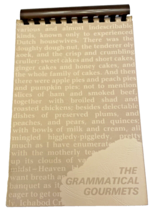 Cookbook Grammatical Gourmets Hinds Junior College Mississippi MS Book Vintage - £13.80 GBP