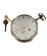Carl Neumann of Berlin Plata Key-Wind Reloj de Bolsillo Intrincado Movim... - €34.692,08 EUR