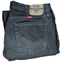 Black Wrangler Jeans Mens Size 36x34 Relaxed Fit 97601CB - $29.98