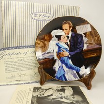 1988 &quot;A Question of Honor&quot; Gone With The Wind Decorative Plate W.L. George YHK1W - £9.43 GBP