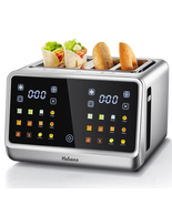 4 Slice Toaster, Touchscreen &amp; Dual Independent Control Panel - €64,93 EUR