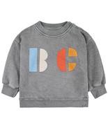 B.C. Bobo Choses Toddler Organic Cotton Sweatshirt 18 Months Gray NWT - $45.95 CAD