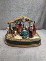 Mr Christmas Away In The Manger Animated Lighted Nativity - Works - £56.79 GBP