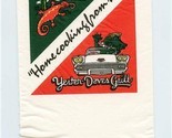 Garduno&#39;s &amp; Yester Daves Grill Napkin Home Cooking Albuquerque New Mexico - £10.20 GBP