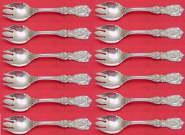 Francis I by Reed & Barton Old Sterling Silver Ice Cream Fork Custom Set of 12 - $1,649.65 CAD