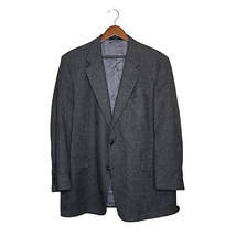 Hart Schaffner Marx Sport Coat Size 44 R Gold Trumpeter Mens Blazer Jacket Wool - £31.60 GBP