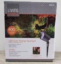 Living Accents 5.5 W 400 lm LED Low Voltage Landscape Spotlight A-LVSMD-... - $15.47