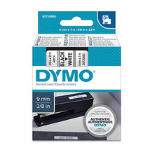 Dymo D1 Tape Label 9mmx7m - Black on White - £38.96 GBP
