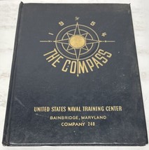 United States Naval Training Center Bainbridge, MD 1954 Yearbook | The Compass - £47.44 GBP