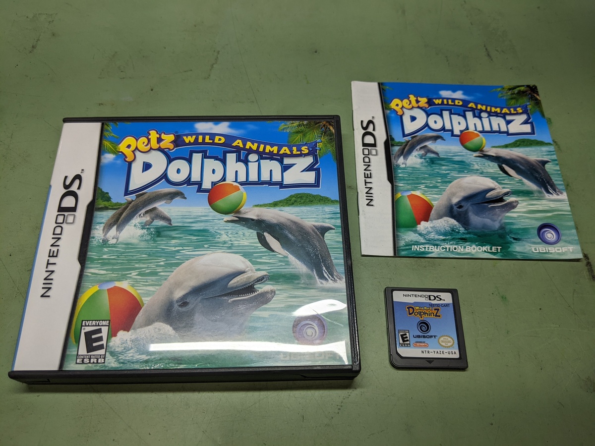 Petz Wild Animals Dolphinz Nintendo DS Complete in Box - $6.12