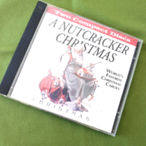 A Nutcracker Christmas 2 CD&#39;s 34 Classics for Orchestra Case Cracked - £5.53 GBP