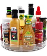 Amolliar Lazy Susan Turntable, 11&quot; Clear Spinning Organizer For, Under Sink - $54.05 CAD