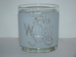 76TH WORLD SERIES 3.5&quot; Frosted Cocktail Glass  - £14.10 GBP