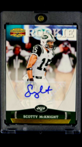 2011 Panini Gridiron Gear Autograph Gold 205 Scotty McKnight Auto RC Rookie /299 - £2.65 GBP