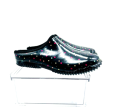 Western Chief Garden Clogs- Carbon Black (Dazzling Dots), US 7   *USED - £14.69 GBP
