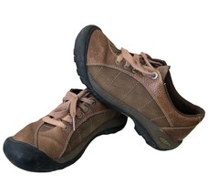 KEEN Womens Presidio Brown Leather Shoe Casual Cascade Shitake Size 6.5 - £15.71 GBP