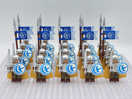 Ame of thrones house arryn the knights of the vale army minifigures set lego compatible thumb200