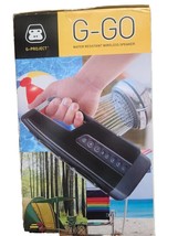 G-Project G-Go Water Resistant Wireless Bluetooth Speaker Portable Built Tough - £14.30 GBP
