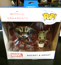 Funko Rocket &amp; Groot Ornaments Marvel Guardians of the Galaxy - £12.46 GBP