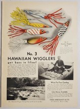 1948 Print Ad Arbogast No. 3 Hawaiian Wigglers Fishing Lures Akron,Ohio - £15.36 GBP