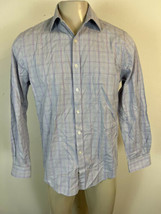 Men&#39;s Gray Michael Kors Dress Shirt. 15 1/2, 32/33. Slim Fit. Long sleeve. - £13.42 GBP