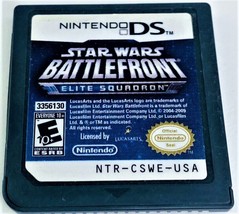 Star Wars Battlefront Elite Squadron Nintendo DS Game Cartridge  - £9.40 GBP
