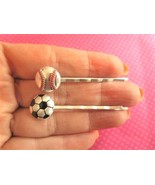 Soccer ball baseball bobby pins - $9.89