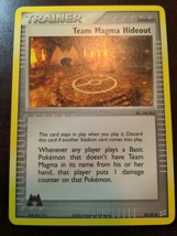 Team Magma Hideout 83/95 EX Team Magma vs. Team Aqua Pokemon Trading Card NM - £2.51 GBP