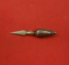 Webster Sterling Silver Corn Holder with Kernels and Leaves 2 7/8&quot; Heirloom - £30.15 GBP
