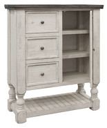 39&quot; Gray and Ivory Solid Wood Three Drawer Chest - $1,129.49